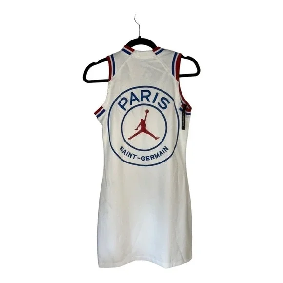 Nike WMNS PARIS SAINT-GERMAIN WOMEN'S DRESS Size Extra Small NWT Red White Blue - Picture 11 of 16